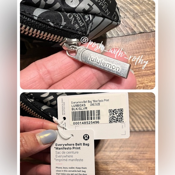 🍋Lululemon Everywhere Belt Bag, *Manifesto Print, NWT - Picture 7 of 11